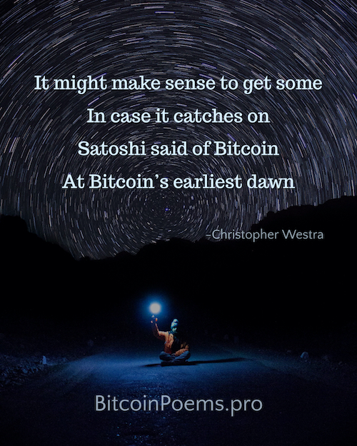 Bitcoin Quote 013 it might make sense to get some